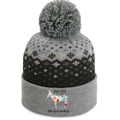 LOVES DONKEYS Tee The Baniff Cuffed Pom Beanie