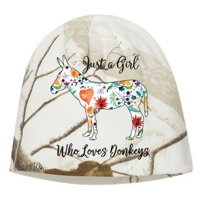 LOVES DONKEYS Tee Kati - Camo Knit Beanie