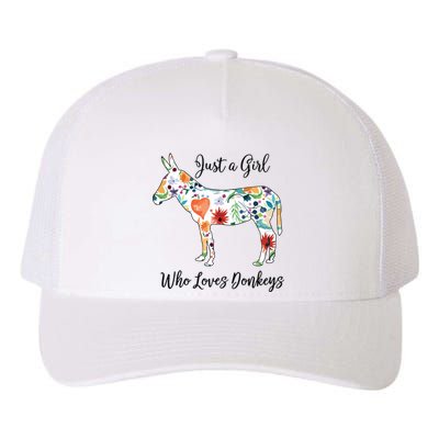 LOVES DONKEYS Tee Yupoong Adult 5-Panel Trucker Hat