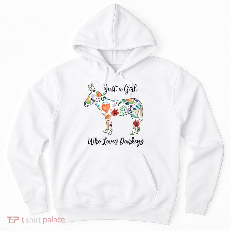 LOVES DONKEYS Tee Hoodie
