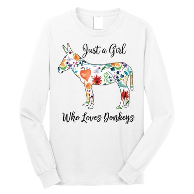LOVES DONKEYS Tee Long Sleeve Shirt