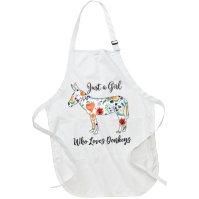 LOVES DONKEYS Tee Apron