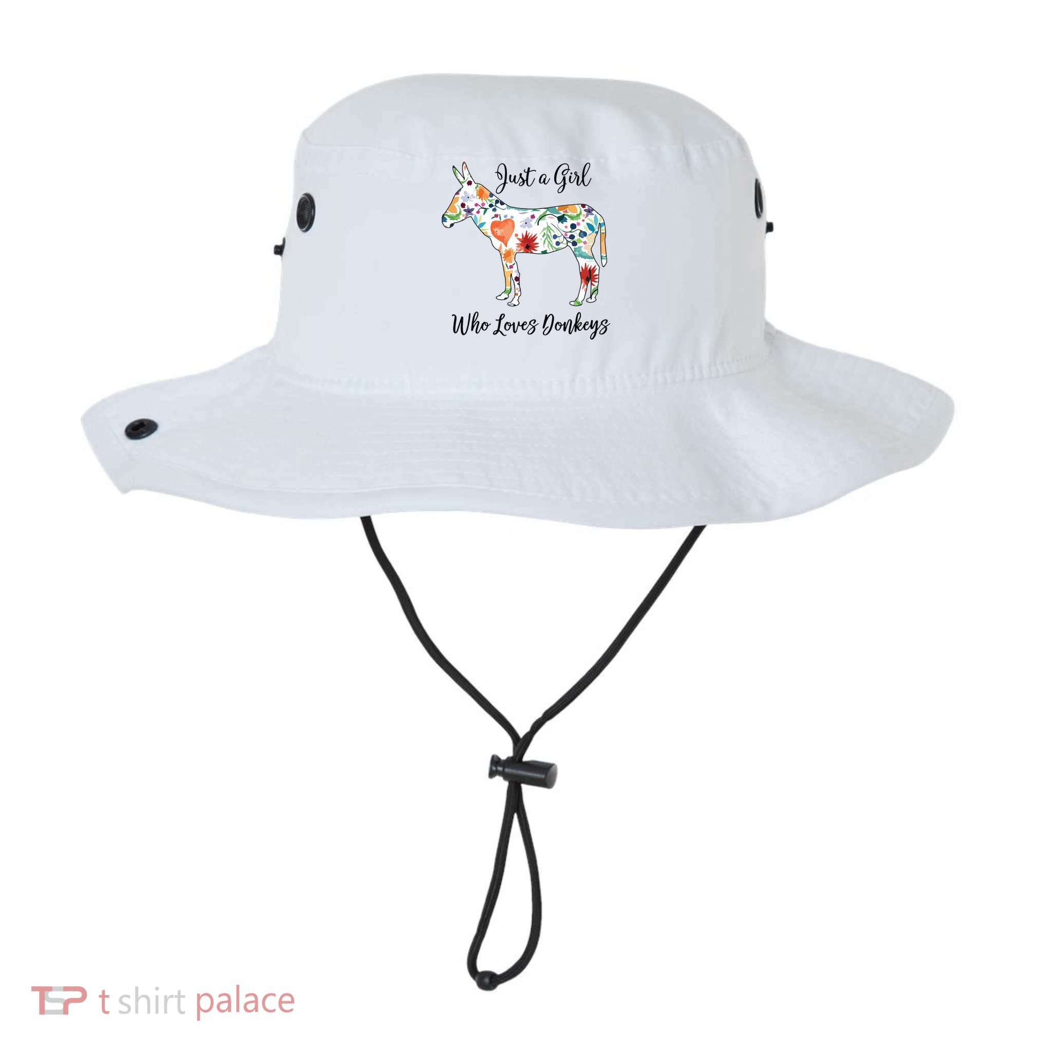 LOVES DONKEYS Tee Bucket Hat