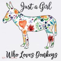 LOVES DONKEYS Tee 11oz C Handle Ceramic Mug