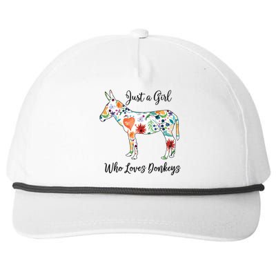 LOVES DONKEYS Tee Snapback Five-Panel Rope Hat