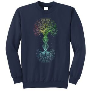 Love DNA Tree Of Life Science Of Genetics Earth Day Genealogy Sweatshirt