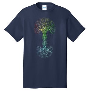 Love DNA Tree Of Life Science Of Genetics Earth Day Genealogy Tall T-Shirt