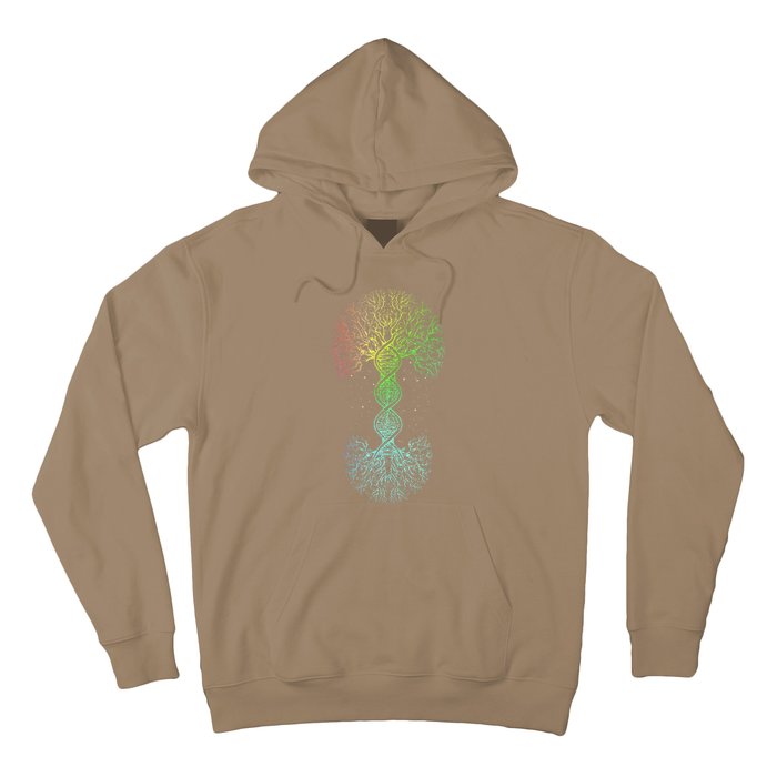 Love DNA Tree Of Life Science Of Genetics Earth Day Genealogy Hoodie