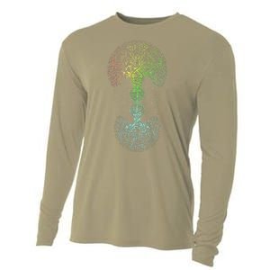 Love DNA Tree Of Life Science Of Genetics Earth Day Genealogy Cooling Performance Long Sleeve Crew