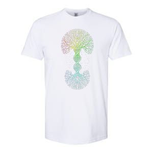 Love DNA Tree Of Life Science Of Genetics Earth Day Genealogy Softstyle CVC T-Shirt