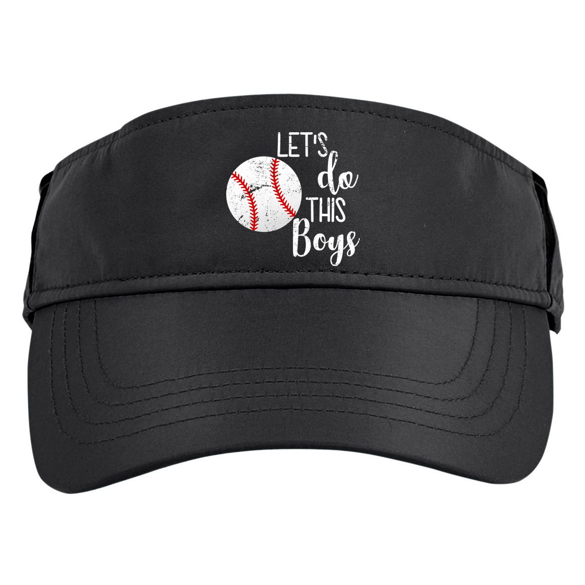 Let's Do This Boys Baseball Adult Drive Performance Visor