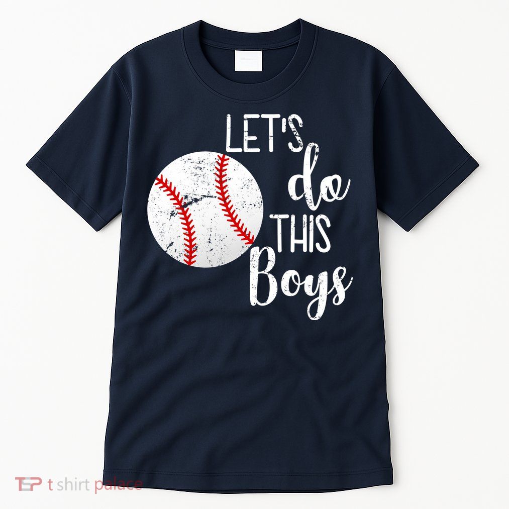 Let's Do This Boys Baseball Tall T-Shirt
