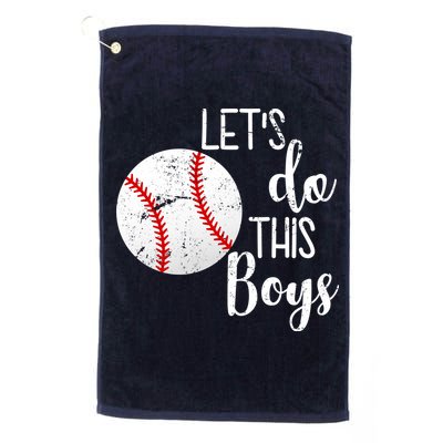 Let's Do This Boys Baseball Golf Towel