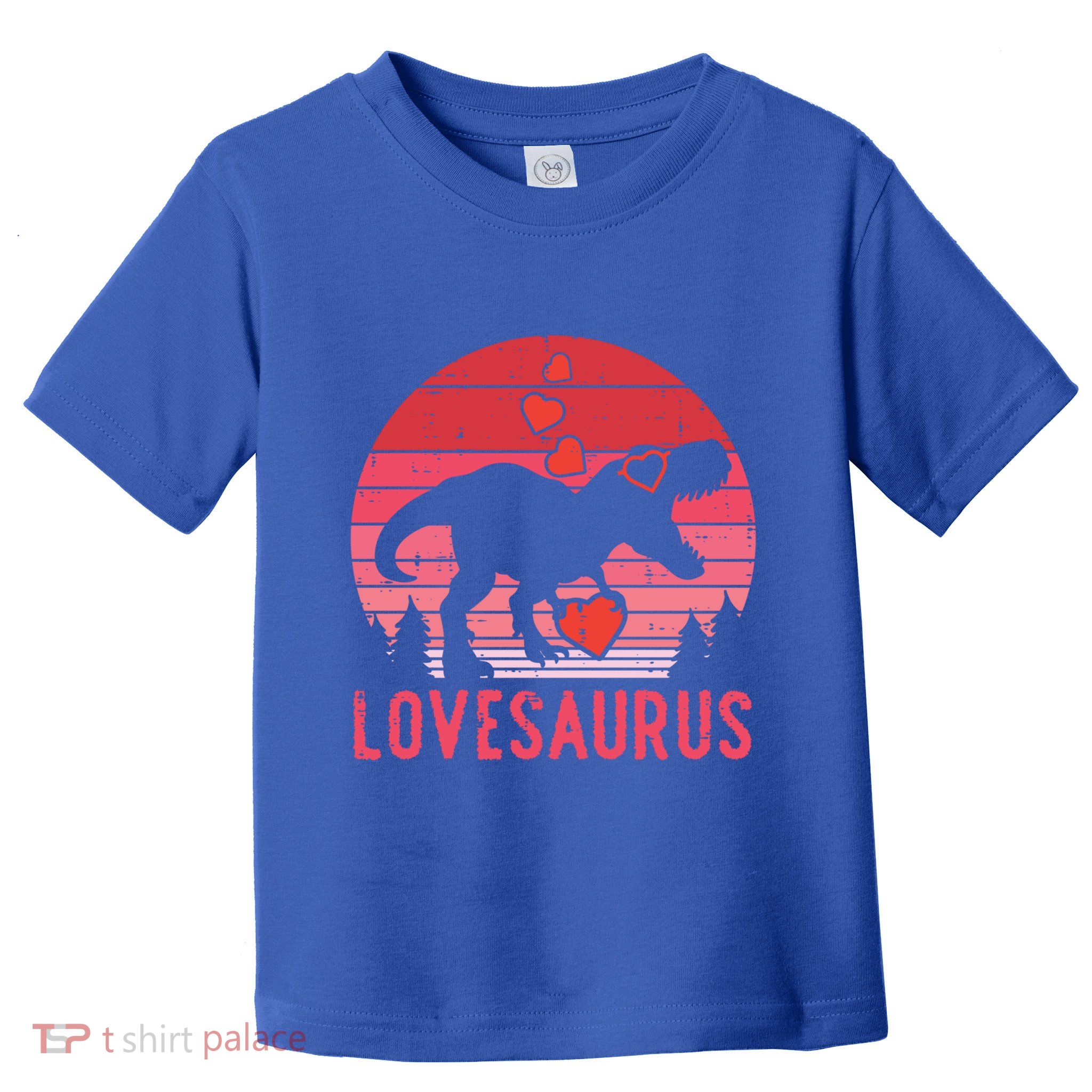 Lovesaurus Dino Trex Valentines Day Gift Toddler T-Shirt