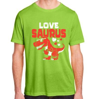 Lovesaurus Dinosaur T Rex Dino Cute Valentines Day Gift Adult ChromaSoft Performance T-Shirt