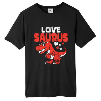 Lovesaurus Dinosaur T Rex Dino Cute Valentines Day Gift Tall Fusion ChromaSoft Performance T-Shirt