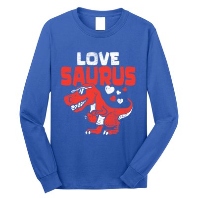 Lovesaurus Dinosaur T Rex Dino Cute Valentines Day Gift Long Sleeve Shirt