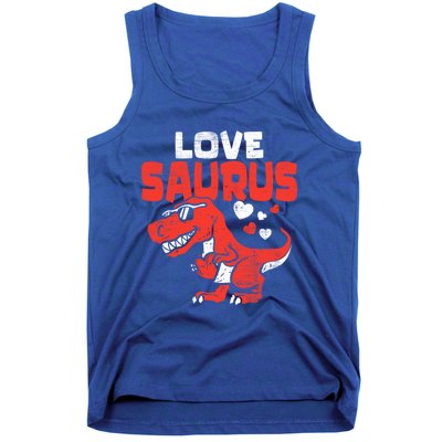 Lovesaurus Dinosaur T Rex Dino Cute Valentines Day Gift Tank Top