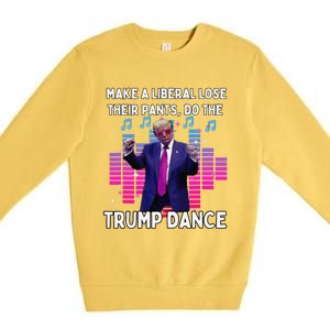 Lets Do The Trump Dance Pro Trump Family Present 2024 Premium Crewneck Sweatshirt