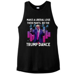 Lets Do The Trump Dance Pro Trump Family Present 2024 Ladies PosiCharge Tri-Blend Wicking Tank