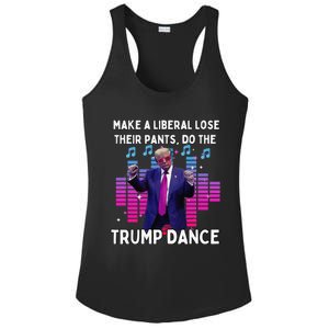 Lets Do The Trump Dance Pro Trump Family Present 2024 Ladies PosiCharge Competitor Racerback Tank