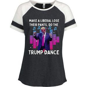 Lets Do The Trump Dance Pro Trump Family Present 2024 Enza Ladies Jersey Colorblock Tee