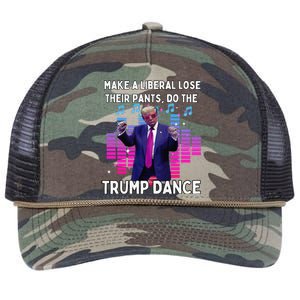 Lets Do The Trump Dance Pro Trump Family Present 2024 Retro Rope Trucker Hat Cap