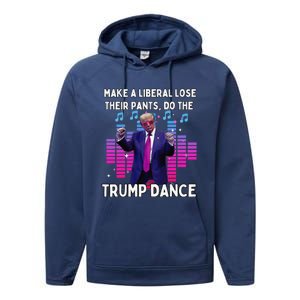 Lets Do The Trump Dance Pro Trump Family Present 2024 Performance Fleece Hoodie