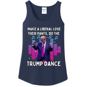 Lets Do The Trump Dance Pro Trump Family Present 2024 Ladies Essential Tank