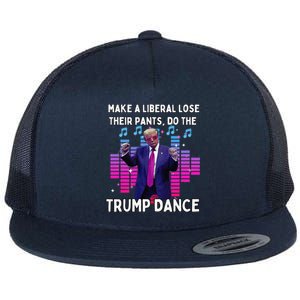 Lets Do The Trump Dance Pro Trump Family Present 2024 Flat Bill Trucker Hat