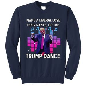 Lets Do The Trump Dance Pro Trump Family Present 2024 Tall Sweatshirt