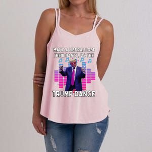 Lets Do The Trump Dance Pro Trump Family Present 2024 Women's Strappy Tank