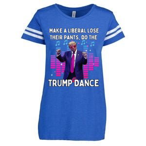 Lets Do The Trump Dance Pro Trump Family Present 2024 Enza Ladies Jersey Football T-Shirt