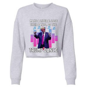 Lets Do The Trump Dance Pro Trump Family Present 2024 Cropped Pullover Crew