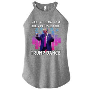 Lets Do The Trump Dance Pro Trump Family Present 2024 Women's Perfect Tri Rocker Tank