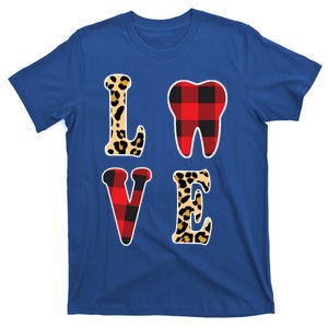 Love Dentist Teeth Dentist Valentines Day Dental Assistant Gift T-Shirt