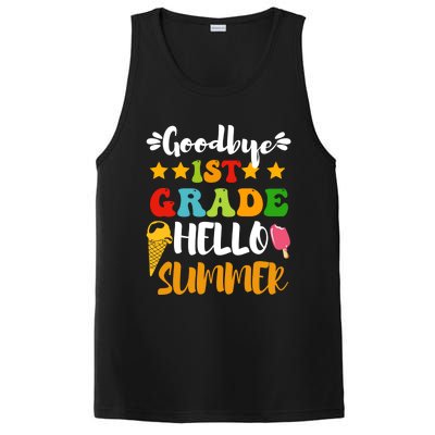 Last Day Teacher Students Goodbye 1st Grade Hello Summer Great Gift PosiCharge Competitor Tank