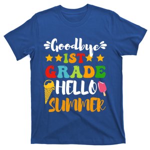 Last Day Teacher Students Goodbye 1st Grade Hello Summer Great Gift T-Shirt