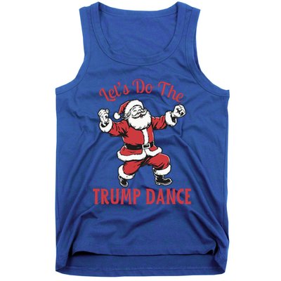 LetS Do The Trump Dance Funny Santa Claus Christmas Pajamas Gift Tank Top