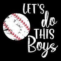 Lets Do This Boy Baseball Game Flexfit Unipanel Trucker Cap