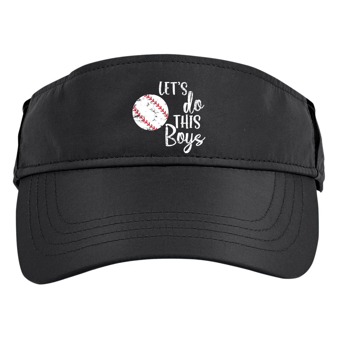 Lets Do This Boy Baseball Game Adult Drive Performance Visor