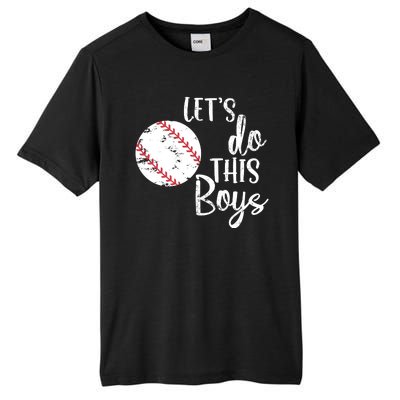 Lets Do This Boy Baseball Game Tall Fusion ChromaSoft Performance T-Shirt