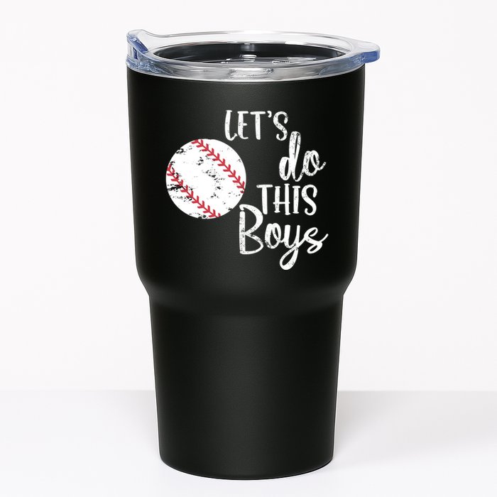 Lets Do This Boy Baseball Game Tumbler