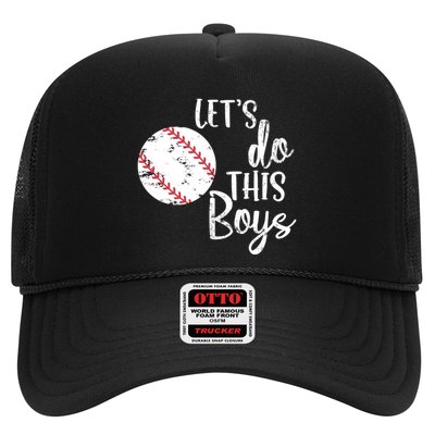 Lets Do This Boy Baseball Game Trucker Hat