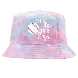 Lets Do This Boy Baseball Game Tie-Dyed Bucket Hat