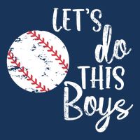 Lets Do This Boy Baseball Game Drawstring Bag