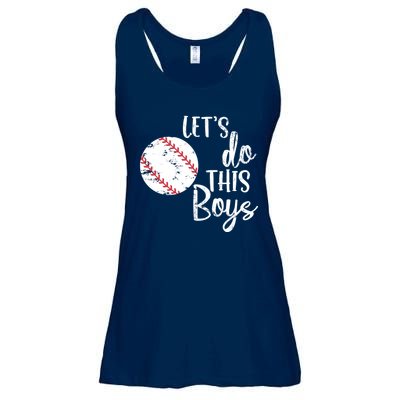 Lets Do This Boy Baseball Game Ladies Essential Flowy Tank