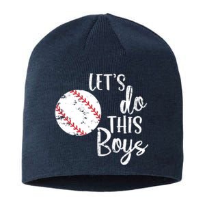 Lets Do This Boy Baseball Game Sustainable Beanie