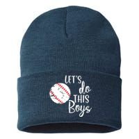 Lets Do This Boy Baseball Game Sustainable Knit Beanie