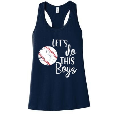 Lets Do This Boy Baseball Game Womens Tank Top